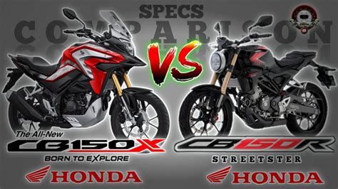 Honda CB150X vs Honda CBR150R Comparison.